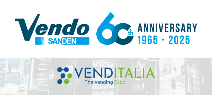 SandenVendo a Venditalia 2026: 60 anni di storia, uno sguardo al futuro del vending